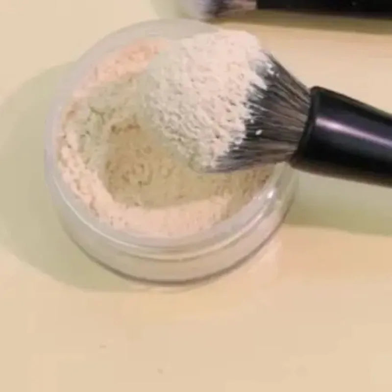 Saashi Dual-Ended Foundation Face Brush Powder Blush Contour Double-ended Makeup Professional.