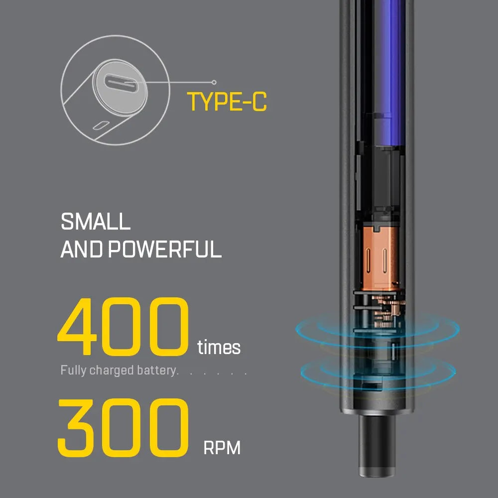 Saashi Electric Screwdriver Set