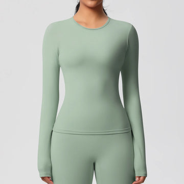 Saashi Long Sleeve Outdoor Workout Top