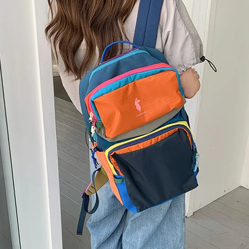 Saashi Multi-Color Alpaca Backpack