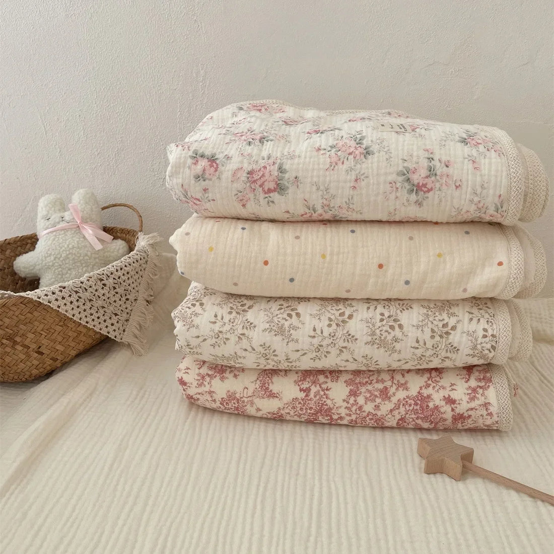Saashi Fleece Winter Newborn Baby Blanket