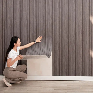 Saashi 3D Foam Wall Panels (40cm x 3m, Peel & Stick)