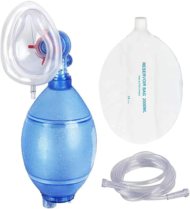 Saashi First Aid Manual Resuscitator (Ambu Bag) - Adult/Child/Infant