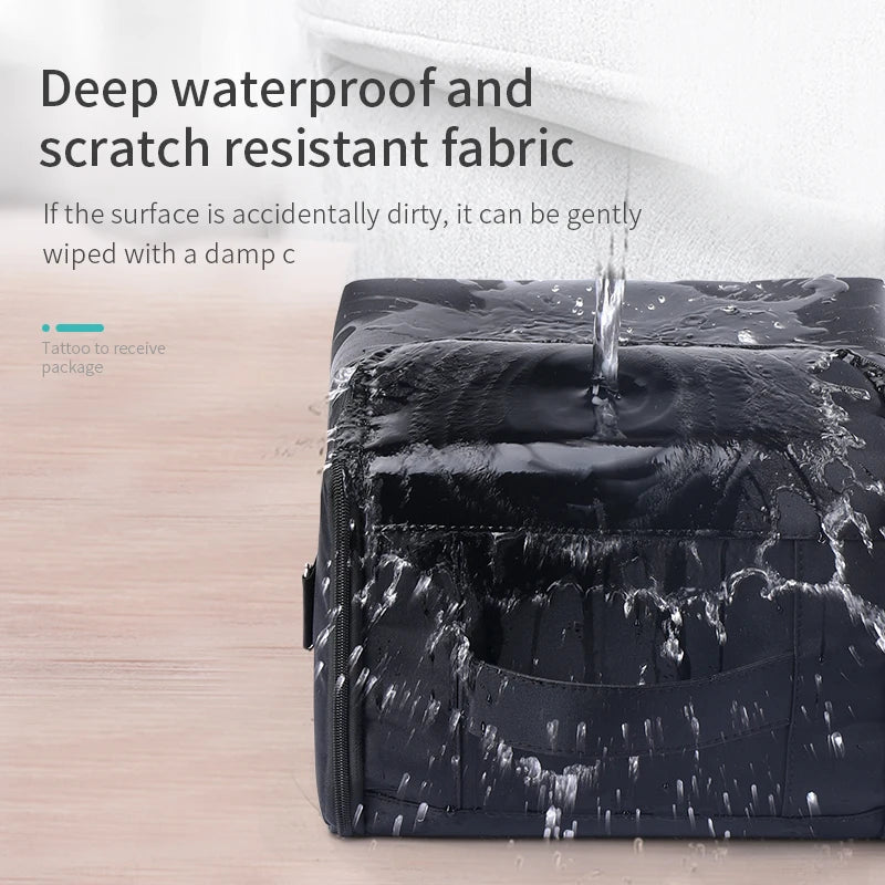 Saashi Large Makeup Carrying Train Case Women Travel Storage 4 Tier Professional.