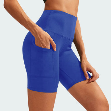 Saashi Women’s High-Waist Yoga Shorts – Lift & Sculpt Butt, Perfect for Gym, Running & Cycling