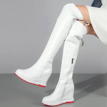 Saashi Plus Size Winter Pumps