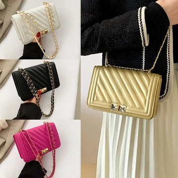 Saashi Vintage Chain Crossbody Bag