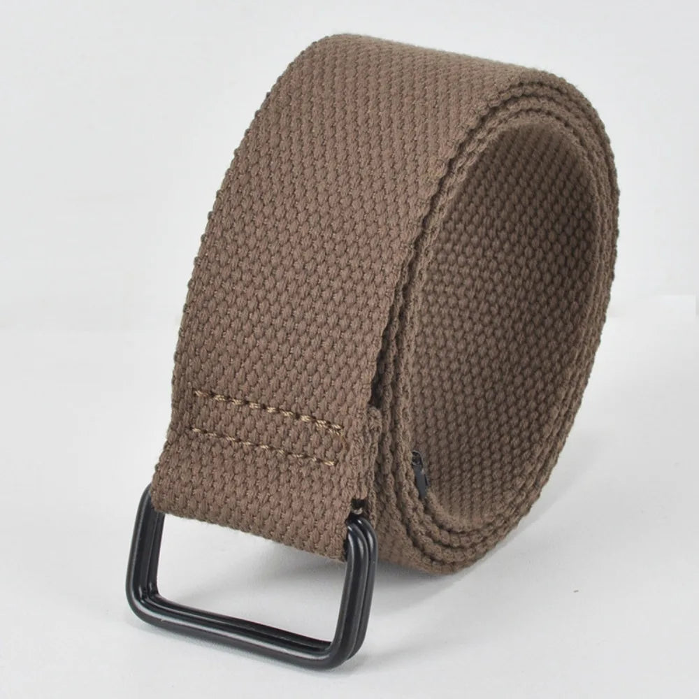 Saashi Double Ring Canvas Belt