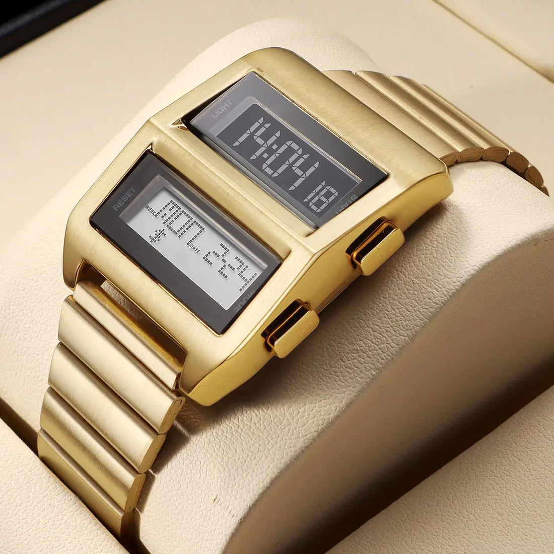 Saashi Cyberpunk Dual Display Watch