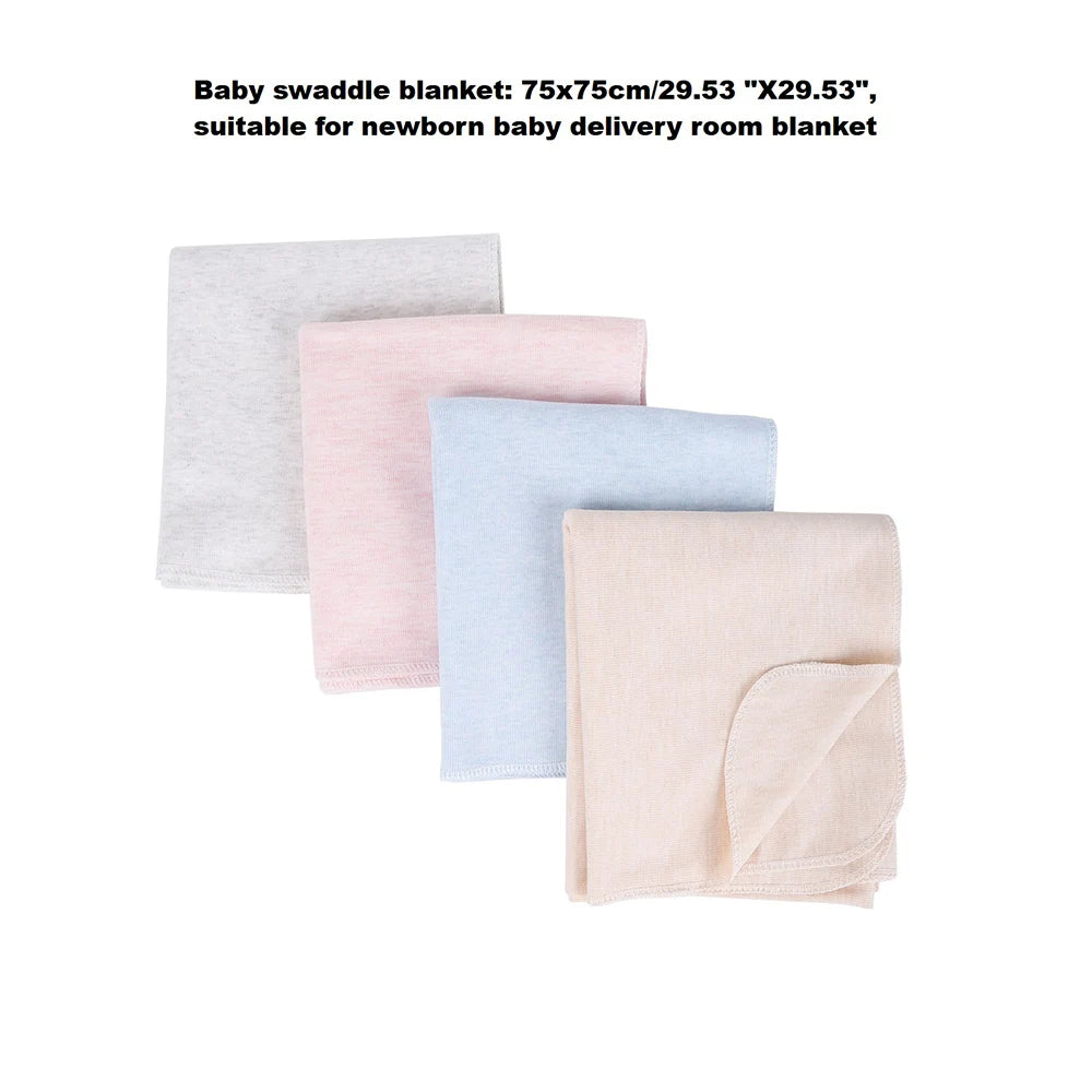 Saashi Soft Cotton Newborn Baby Bath Towel and Blanket
