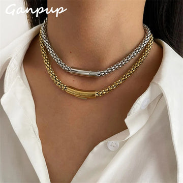 Saashi Stainless Steel Chain Choker