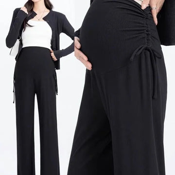 Saashi Soft Stretch Maternity Pants for Pregnant Women Comfortable Everyday Wear Trousers