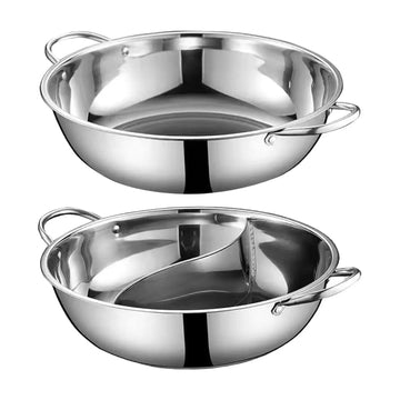 Saashi Stainless Steel Hot Pot – Shabu Shabu Stockpot
