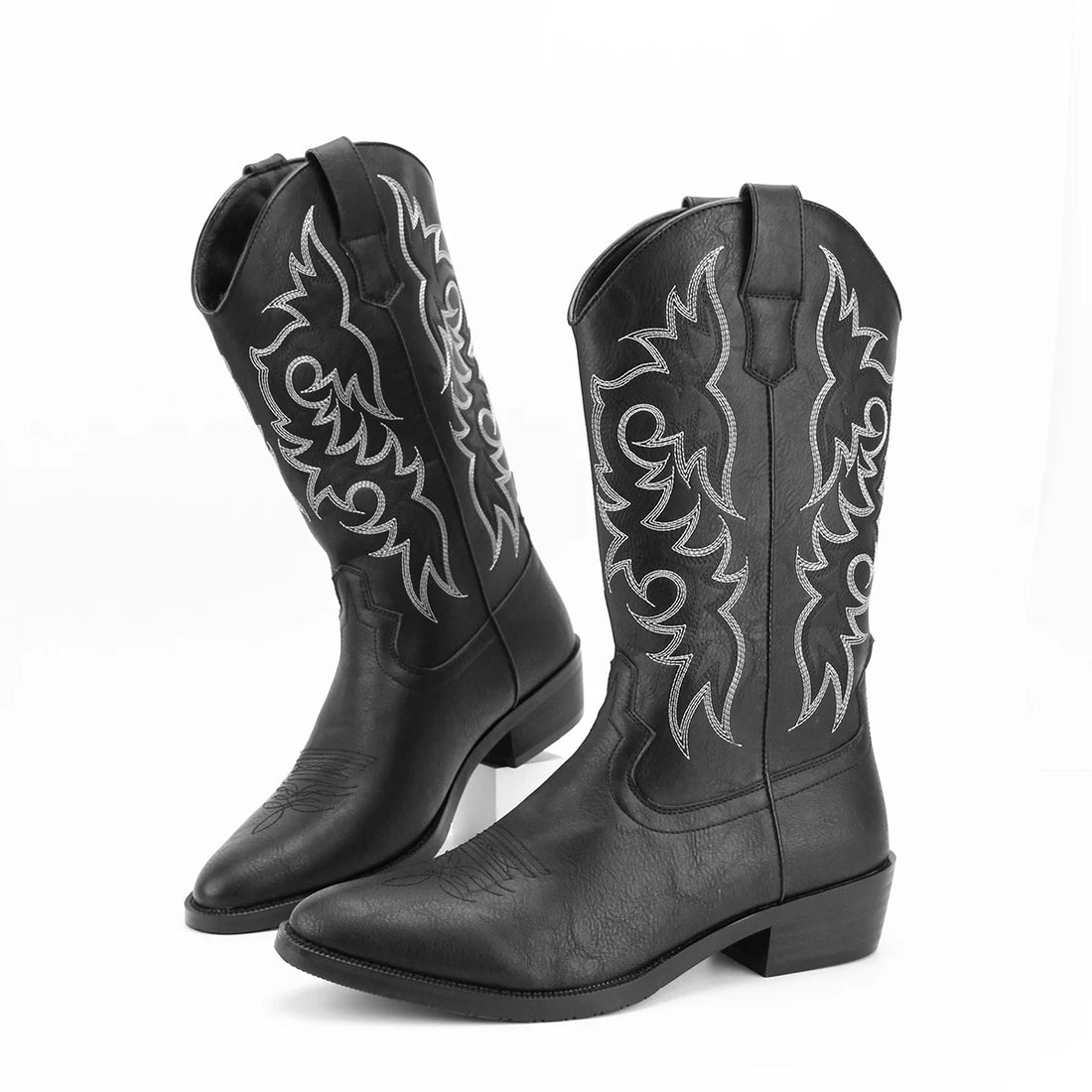 Saashi Embroidered Desert Cowboy Boots