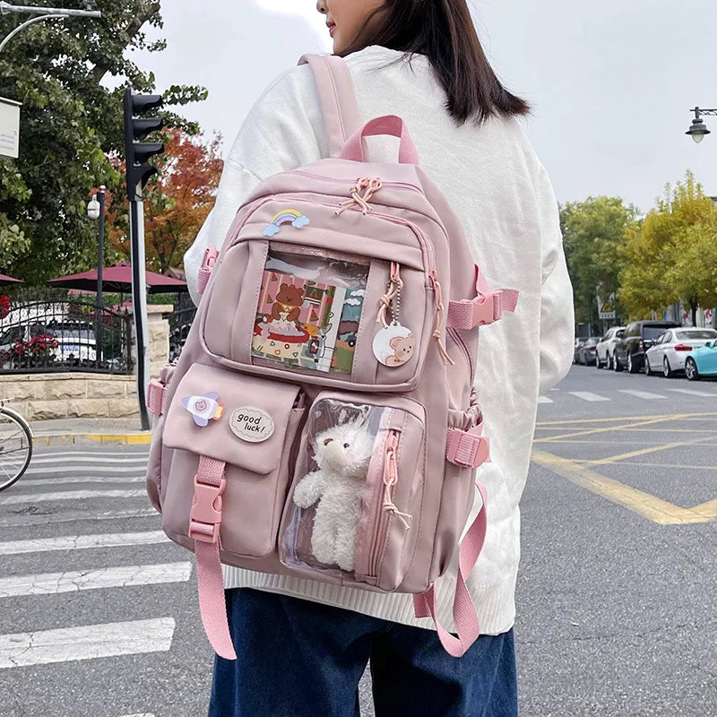 Saashi Fashion Girls Korean Style Backpack
