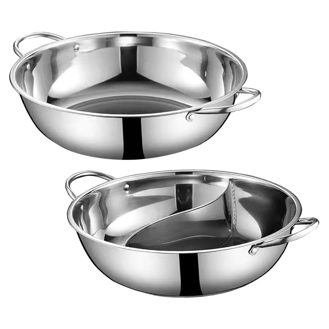 Saashi Stainless Steel Hot Pot – Shabu Shabu Stockpot