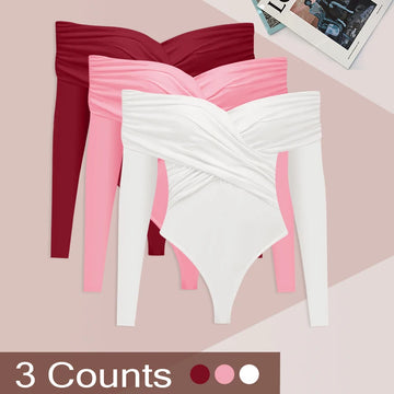 Saashi Spring Backless Bodysuit Set