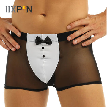 Saashi Gentleman Rabbit Ears Boxer Briefs