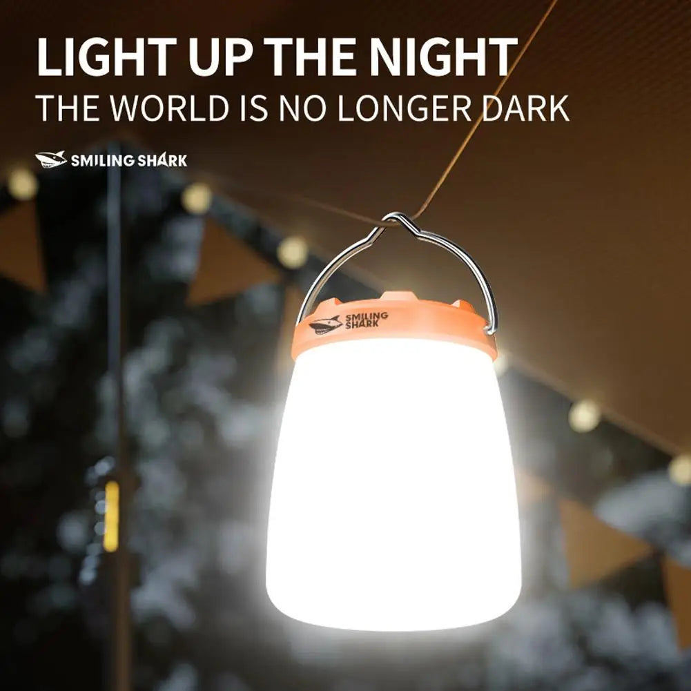 Saashi Rechargeable LED Camping Lantern - Waterproof Portable Tent Light