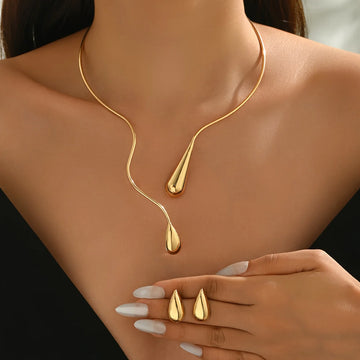 Saashi Teardrop Jewelry Set
