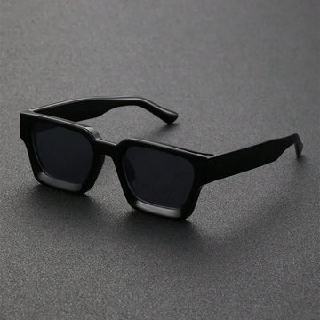 Saashi Retro Black Millionaire Shades Luxury Sunglasses 2025 Men Designer Famous Square.