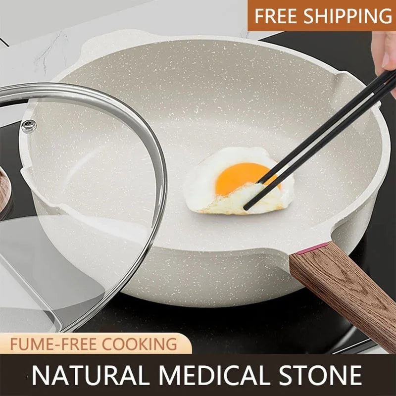 Saashi Multi-Purpose Non-Stick Frying & Wok Pan