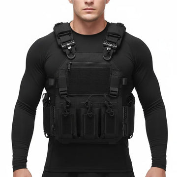 Saashi Labor Day Multi-Functional Tactical Vest – Wear-Resistant Outdoor Training & Utility Gear