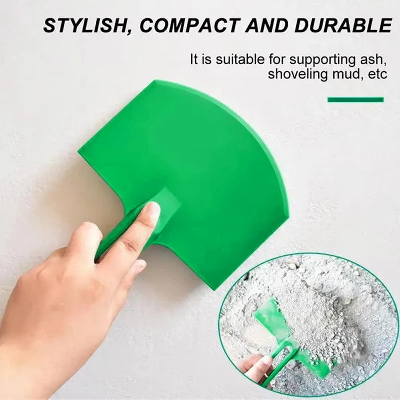 Saashi Labor Day Curved Bucket Scoop Scraper – Drywall Finishing, Paint & Plaster Putty Tool