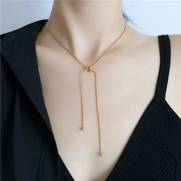 Saashi Adjustable Snake Chain Necklace