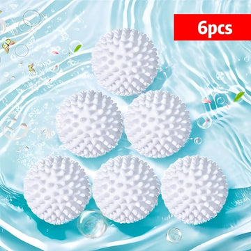 Saashi Reusable Silicone Laundry Balls (6PCS Set)