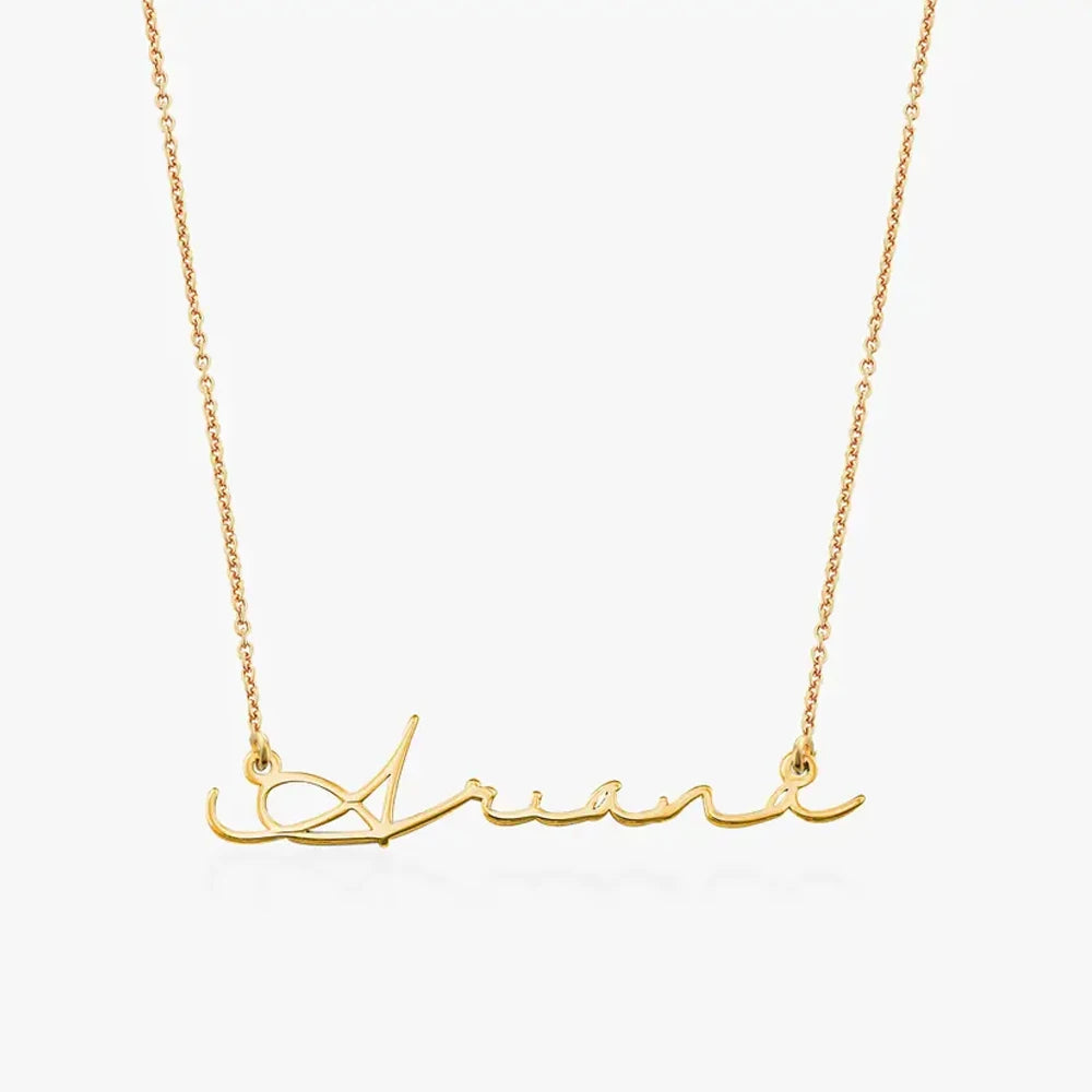 Saashi Custom Name Choker Necklace