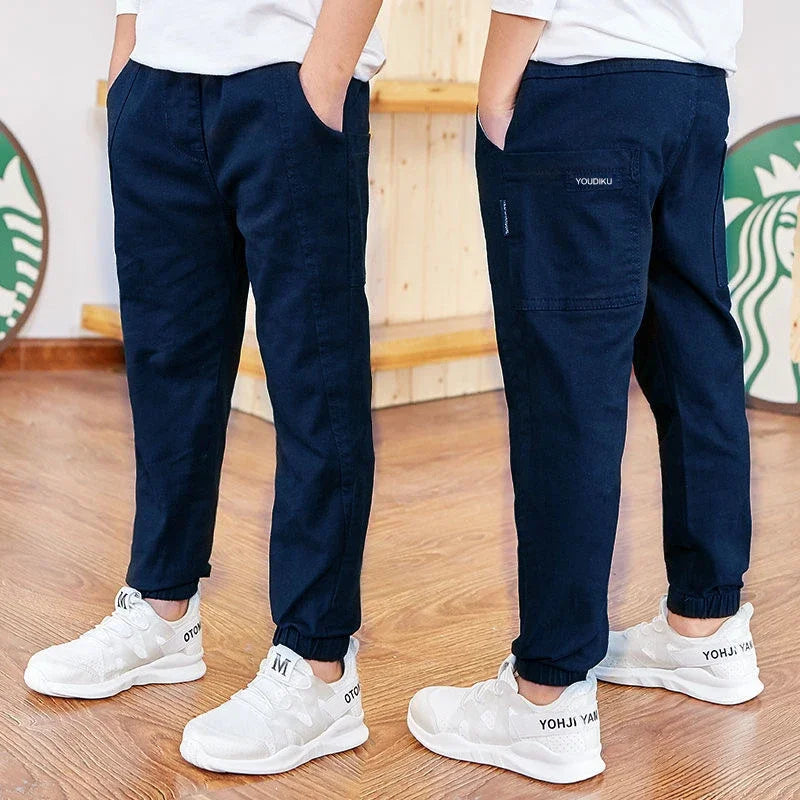 Saashi Casual Kids Sports Pants, Spring Autumn Cotton Boys Trousers