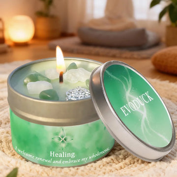 Saashi Law of Attraction Manifestation Scented Soy Candles for Peace and Calm.