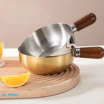 Saashi Mini Stainless Steel Cooking Pot (Single Serving)