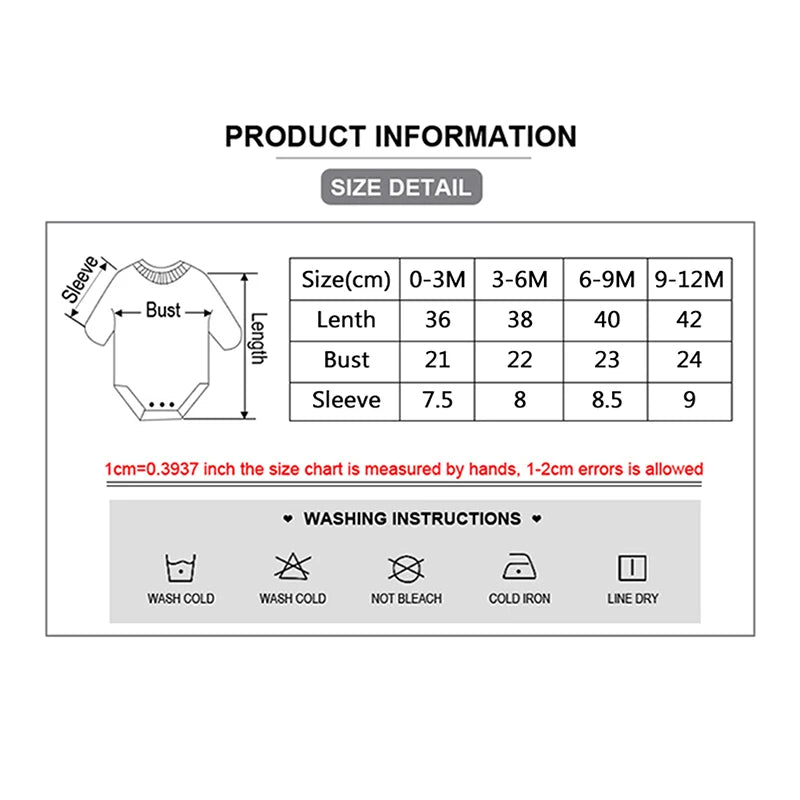 Saashi 4-Piece Cotton Cartoon Baby Bodysuit Set