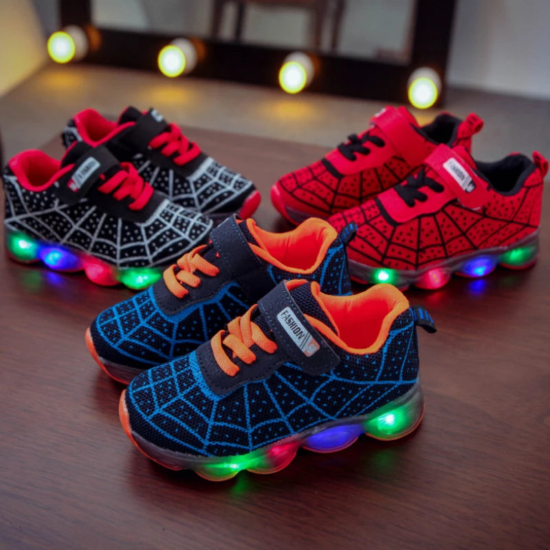 Saashi Boys Cartoon Casual Sneakers – Breathable Sports Shoes