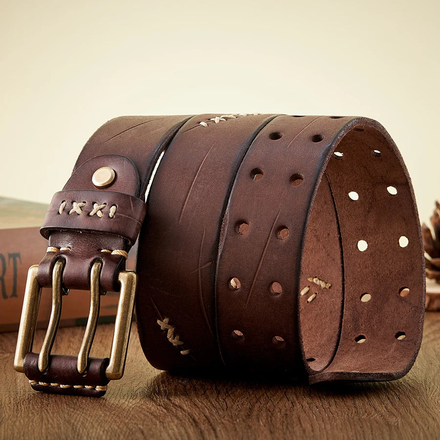 Saashi Vintage Double Pin Belt