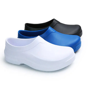 Saashi Labor Day Unisex Non-Slip Clogs – Perforated Protective Shoes for Nurses, Laboratory & Operating Room Work