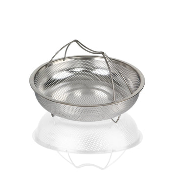 Saashi Premium Stainless Steel Food Steamer with Handle