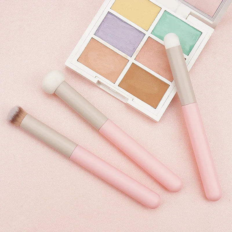Saashi Sponge Concealer Makeup Brushes Lipstick Lip Brush Soft Powder Puff Wet.