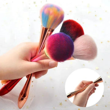 Saashi Cosmetic Loose Powder Brush Highlighting Blush Soft Hair Makeup Fixing Beauty.