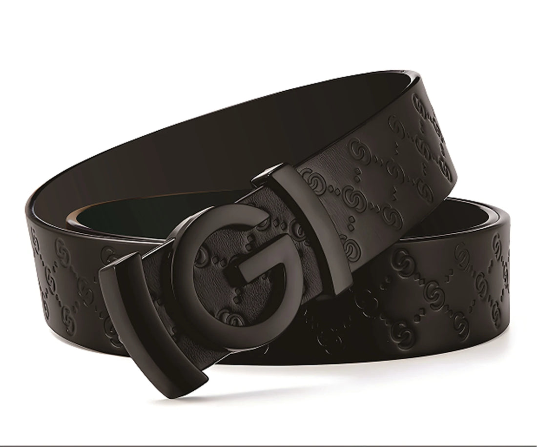 Saashi Wide Designer Leather Belt