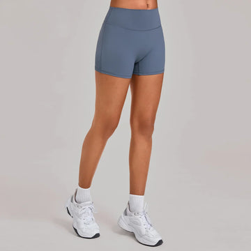 Saashi Formfitting Quick-Dry Yoga Shorts