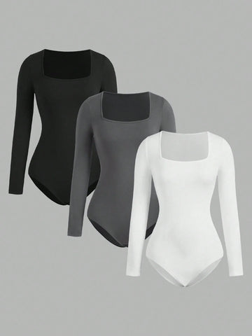 Saashi Square Neck Bodysuit