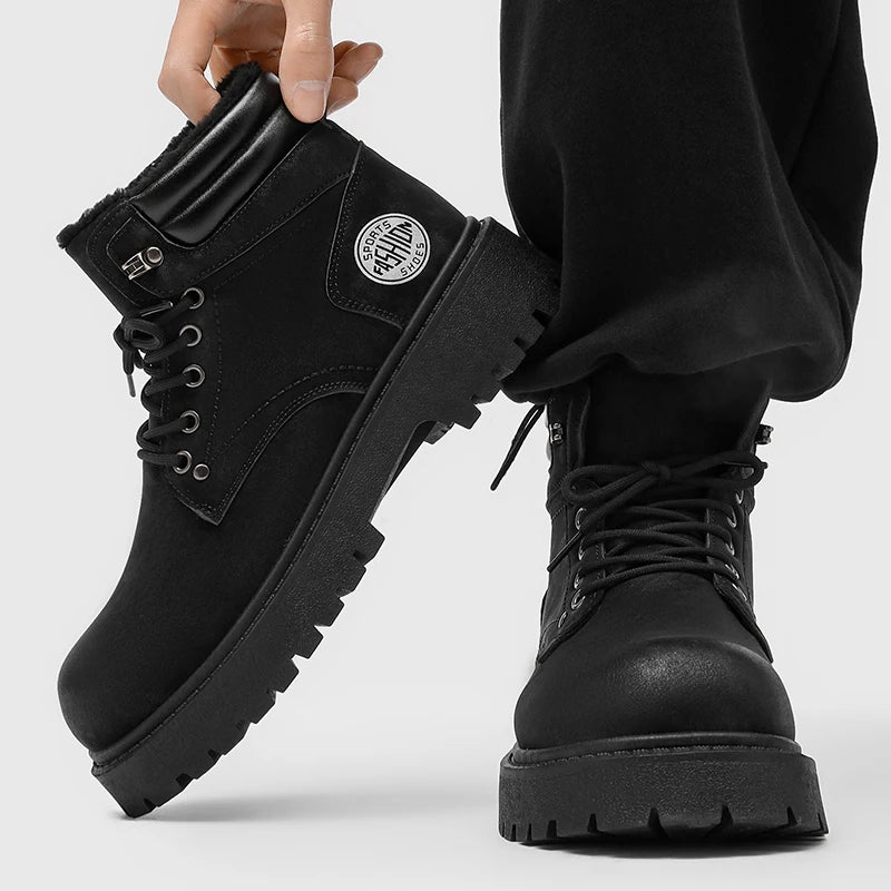 Saashi Winter Plush Waterproof Boots