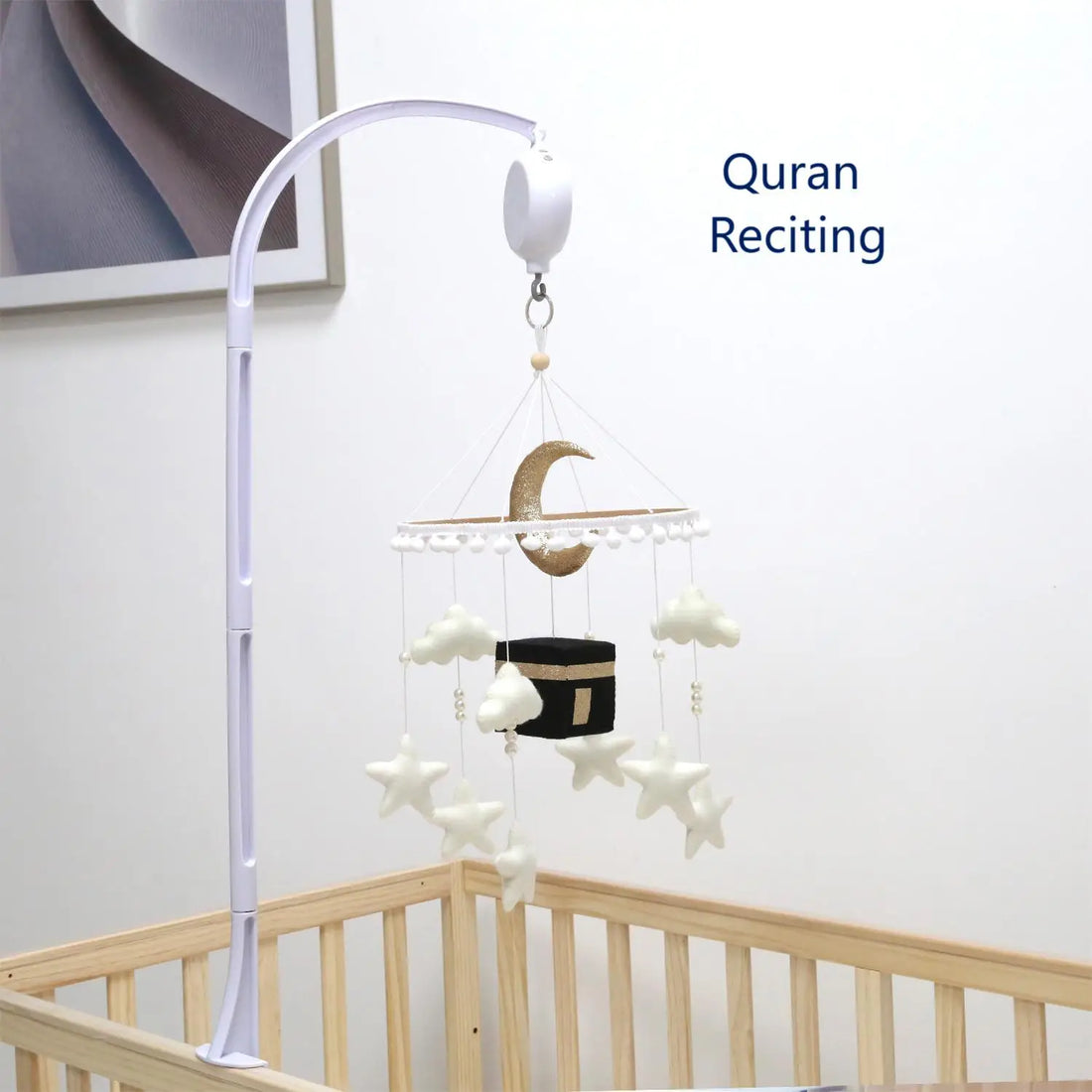 Saashi Islamic Quran Reciting Baby Crib Mobile