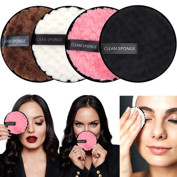 Saashi Reusable Makeup Remover Cloth Microfiber Towel