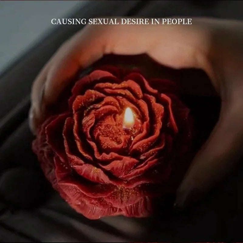 Saashi Peony Low Temperature Soy Wax Scented Candles for Couples Valentine's.