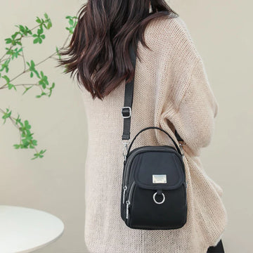 Saashi Neutral Style Oxford Fabric Shoulder Travel Photography Crossbody Bag for Men