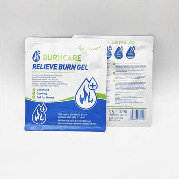 Saashi Burn Care Gel: Emergency Cooling & Soothing Hydrogel Dressing